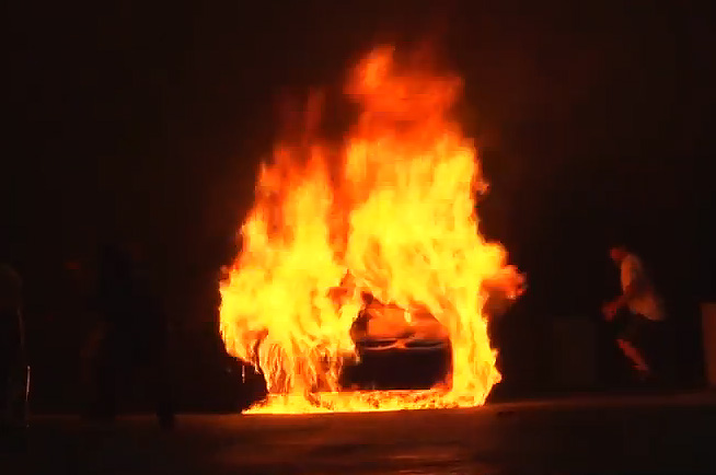 Video: Francis Johnson's ODR Firebird Becomes A Blazing Inferno!