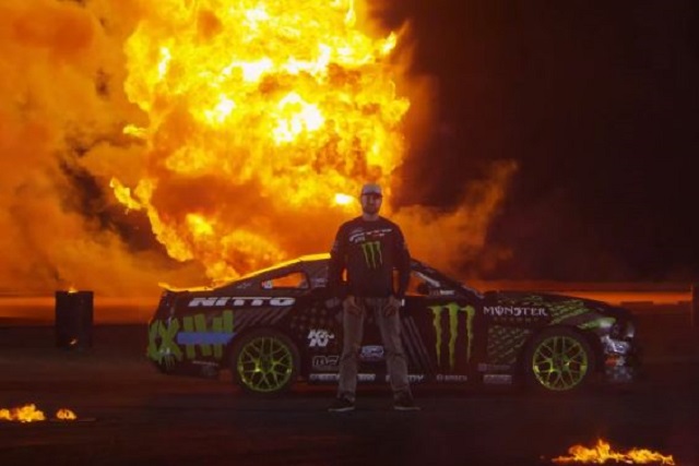 Video: Vaughn Gittin Jr.’s “Fire Drift”