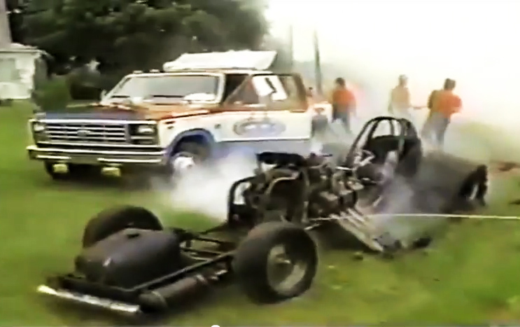 Video: Gary Phillips' Wild Funny Car Crash At Columbus In 1985