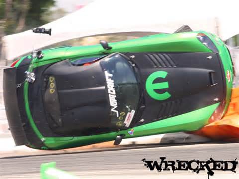 Video: Drifting Dodge Viper Ends Up On Its Roof