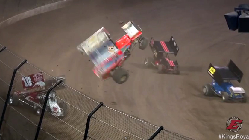 Video: Jared Horstman Catches Some Serious Air at Eldora Speedway