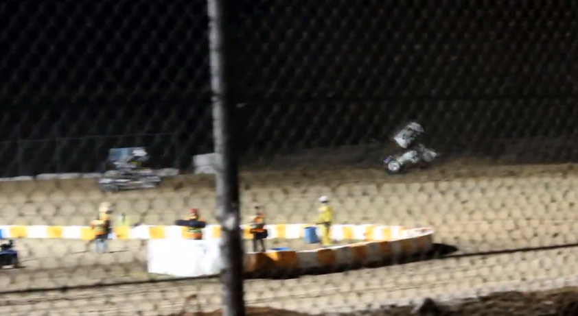 Video: Tony Stewart's Massive Flip At Ohsweken Speedway