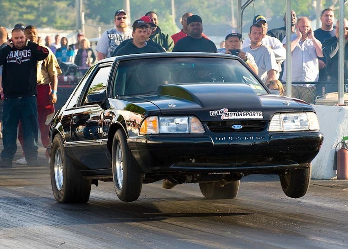 Team Z Motorsports Fox-body "Blackie" Is A 60-Footing Beast