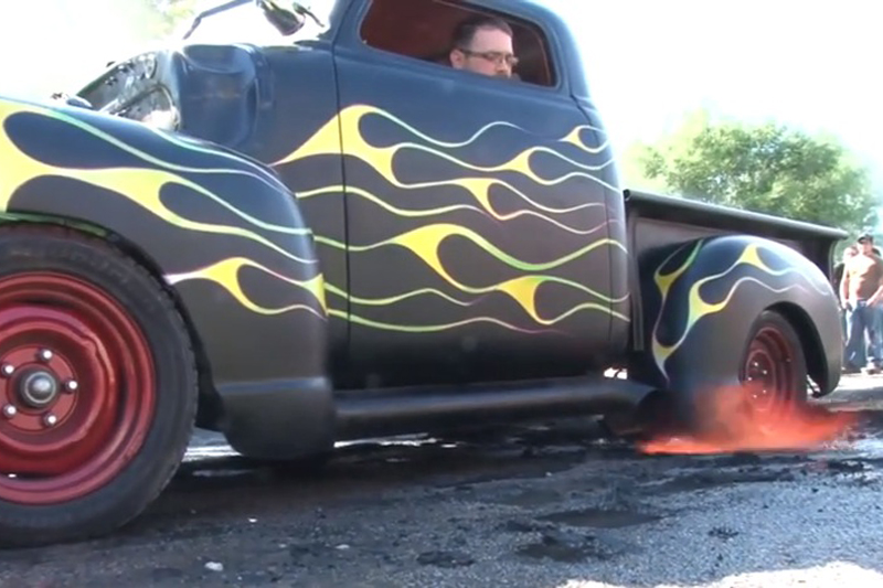 Video: Seven Minutes Of Burnouts And Destruction