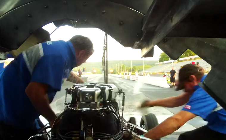 Video: Scary, Near-Disaster Nostalgia Funny Car Incident