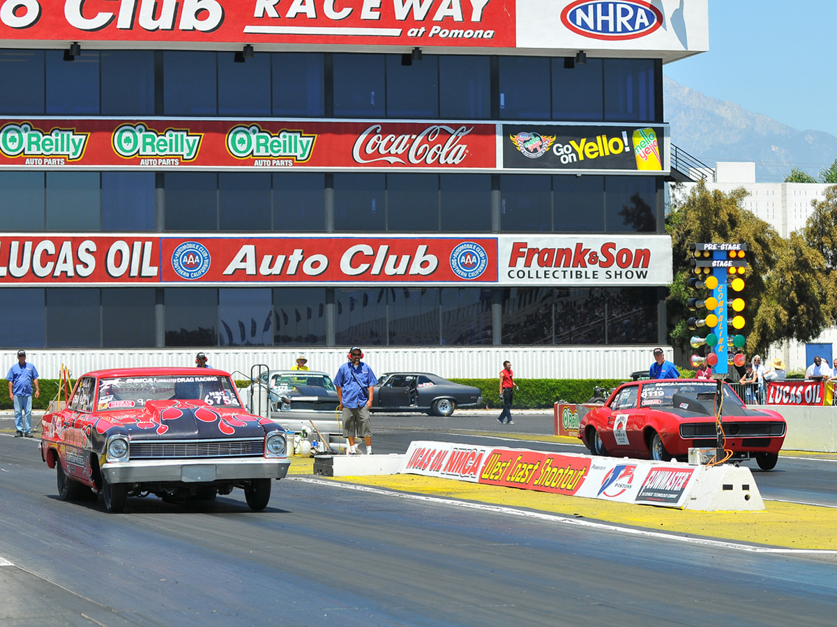 Video: See Lucky Run Down Pomona's Quarter Mile in His '67 Nova