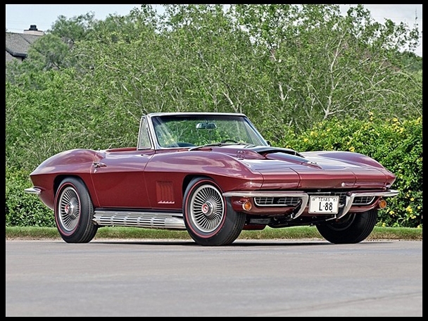 This 1967 L88 sold for $3.2 million, a record for a Corvette.