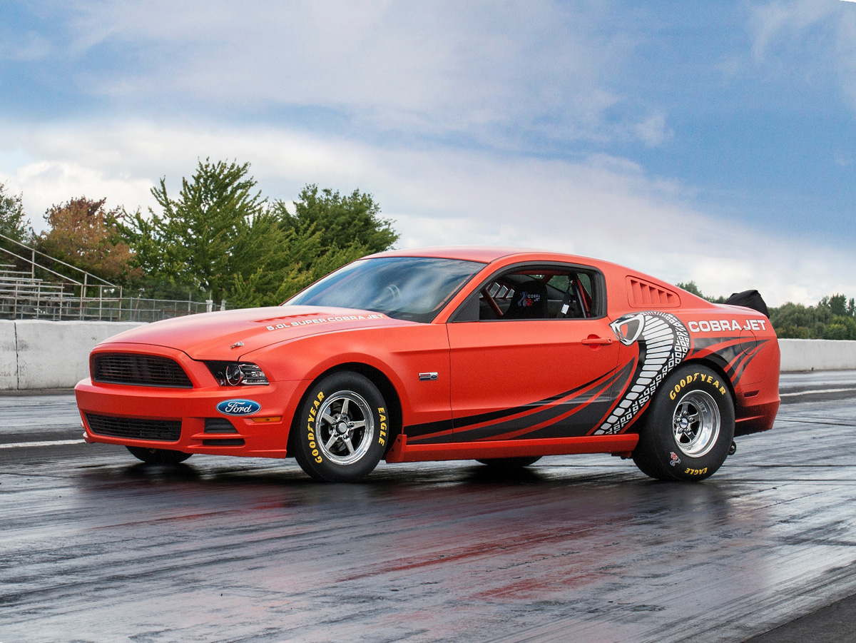 Ford Auctioning 2014 Cobra Jet Prototype for MS At Barrett Jackson