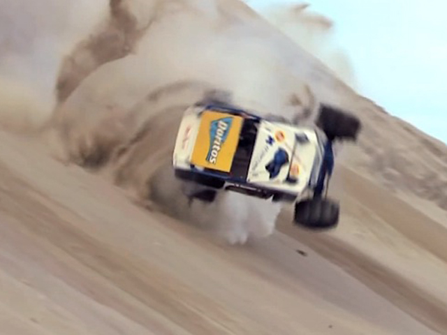 VIDEO: Extreme Rollover At Skien, Norway 2013 Formula Off Road