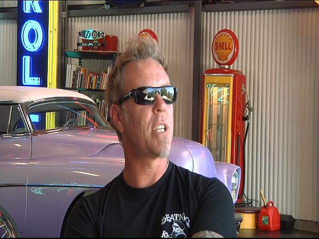 Video: Metallica's James Hetfield on the Art of Cars