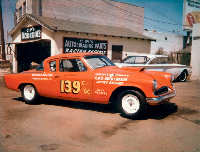 Gale Banks' 1953 Studebaker.  World record holding C Gas race car.