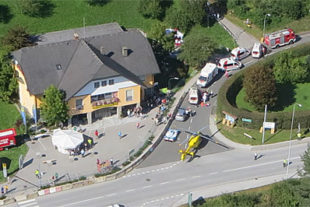 Corvette Crash In Austria Seriously Injures 10 Bystanders