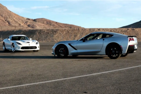 Video: Edmunds Tests C7 Vette Versus SRT Viper