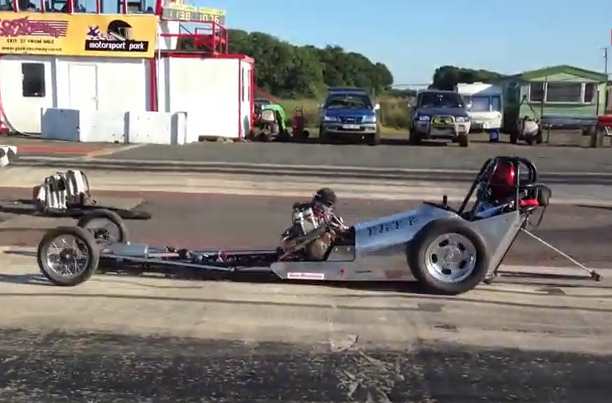 Video: Postman Pat Slingshot Dragster Hits The Track!
