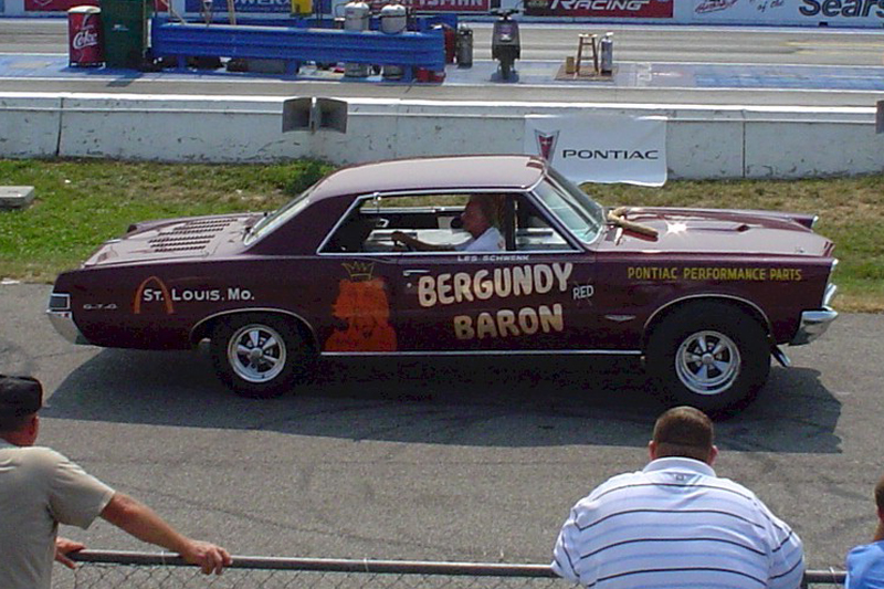 Video: 1965 "Bergundy Baron" GTO Runs Backwards