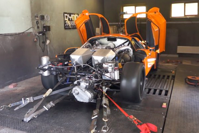 Video: Twin Turbo Saleen S7 Rocks The Dyno To 2,281 AWD Horsepower!