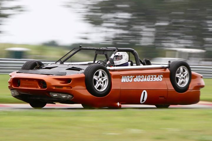 Upside Down Camaro vs Cessna Plane Car vs Geo Metro Limo - Why Not?