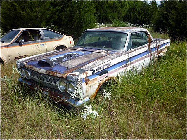 1965 Mercury Comet drag car junkyard