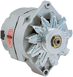 This is Powermaster Performance's 10Si #47294 natural finish alternator.