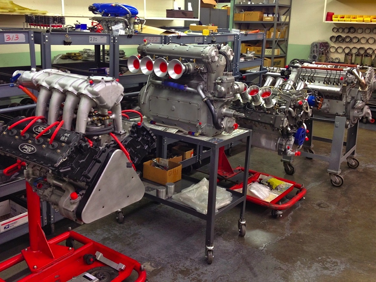 Race Engine Heaven at Ed Pink Open House