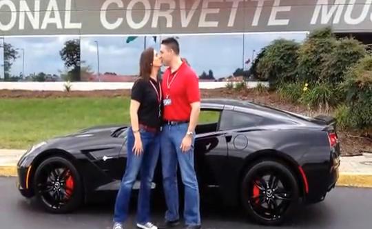 Video: First "R8C" C7 Corvette Stingray delivered at NCM