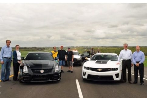  Video: Hennessey Camaro ZL1 Goes 200 MPH on Texas Highway   