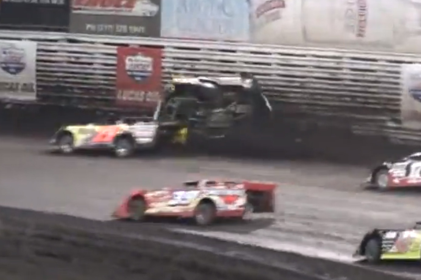 You Make the Call - O'Neal and Feger Flip at Knoxville Raceway