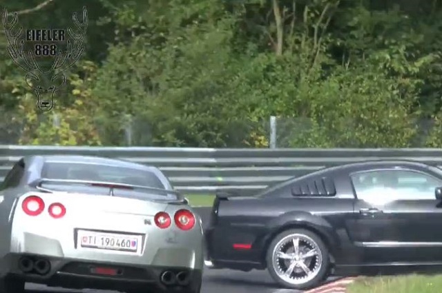 Video: Mustang Loses It On The Nurburgring