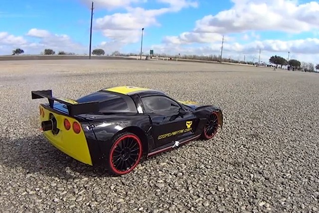 Video: A Rocket-Powered Corvette C6.R