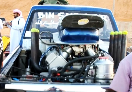 Video: Sand Drags With Crazy Engine Combos In The UAE!