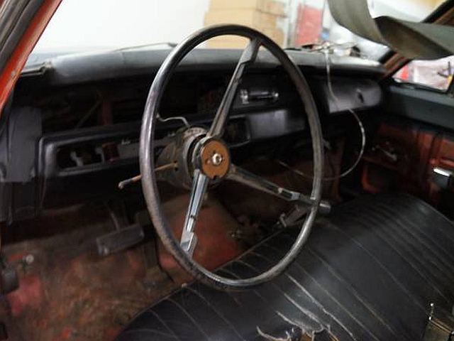 1969 Plymouth Roadrunner project interior