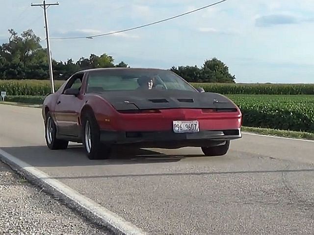 Burning Rubber in a Hot Rodded 1987 Trans Am