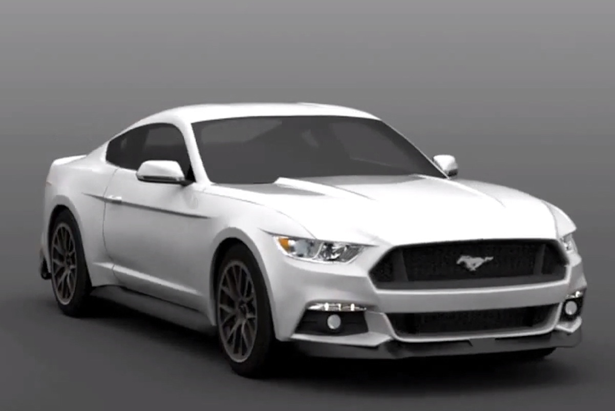 3D Renderings Reveal Sleeker Mustang