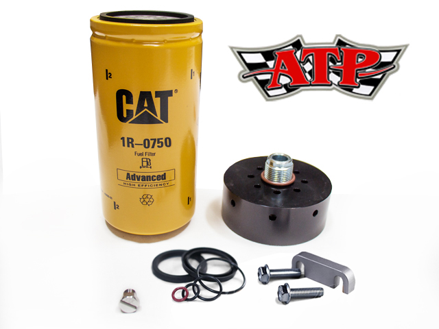 ATP_complete cat filter adpater, spacer, filter head rebuild kit, and bleeder screw