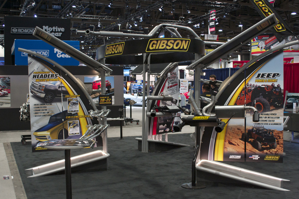 SEMA 2013: Gibson Performance Exhaust Systems Boost HP And Torque