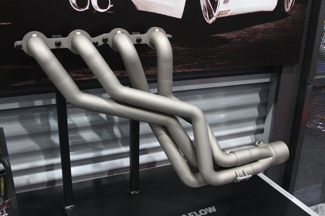 Magnaflow's long tube headers offer the same stainless steel construction and titanium ceramic coating.