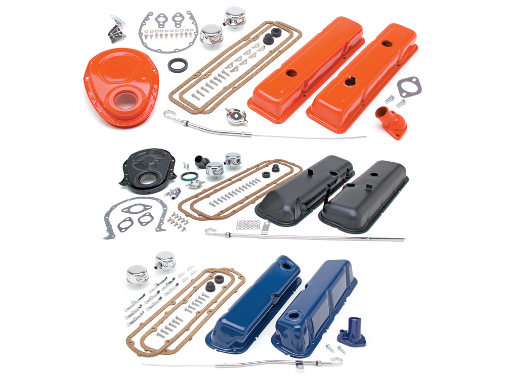 Trans Dapt's PerfectMatch Engine Accessories Kits for Chevy & Fords