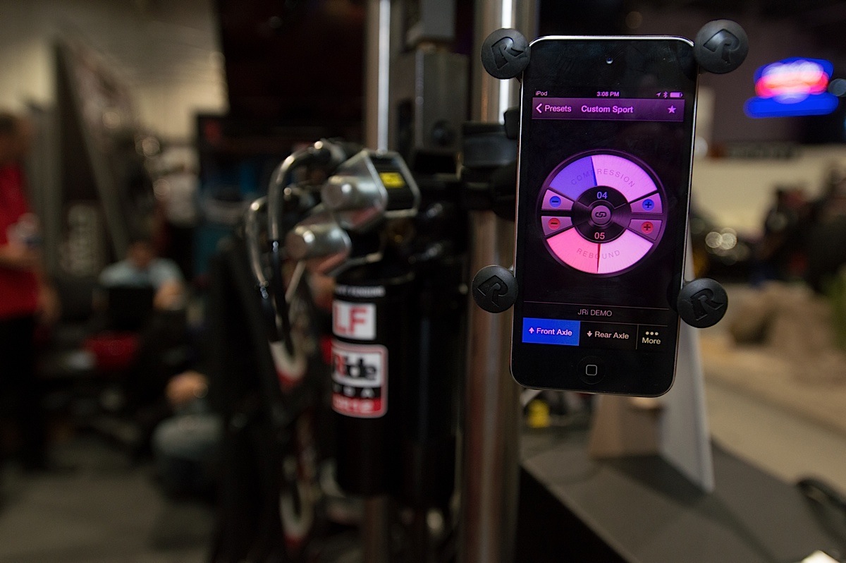 SEMA 2013: JRI JRide Smartphone Adjustable Coil-Overs