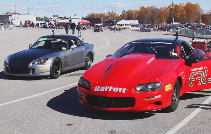 Camaro Versus Honda: $15,000 Grudge Race At World Cup Finals