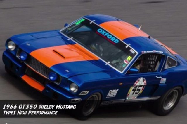 Video: Original Shelby GT350 Owns The Banks Of Daytona   