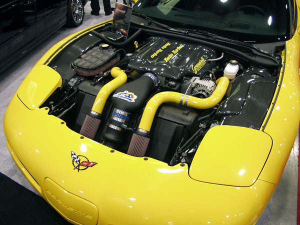 SEMA 2013: Granatelli Motorsports's Twin Turbo Kits Bring The Heat