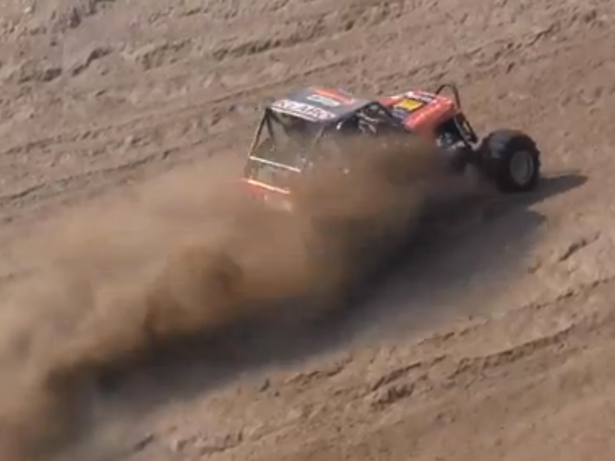 VIDEO: Turbo LS1 Formula Off Road Car Roars Up Skien Hill Climb