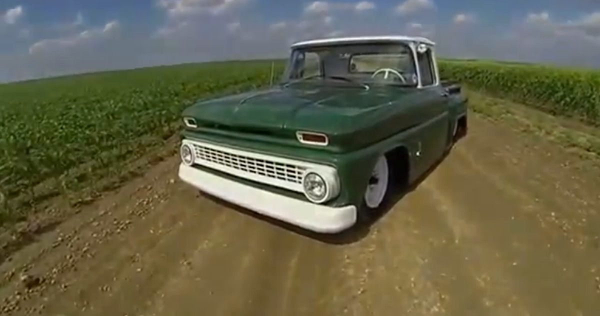Grandpa's Green Farm Truck