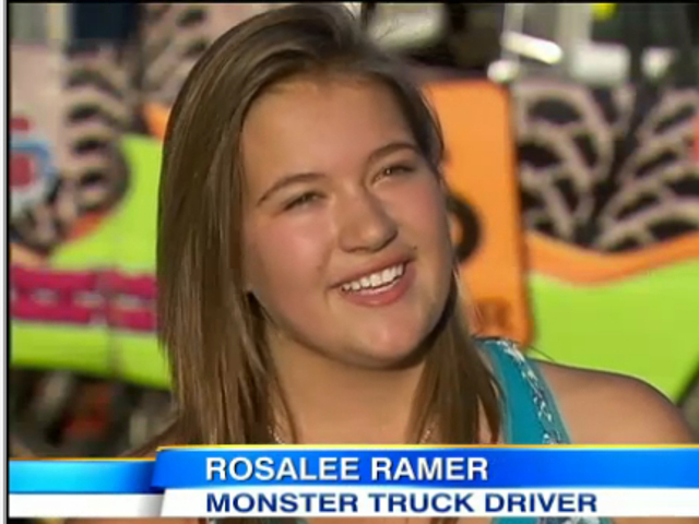 VIDEO: Teenage Girl Breaks Barriers Behind Wheel Of Monster Truck