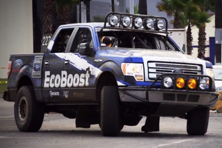 VIDEO: Sneaky - Ford Smuggled A 2015 2.7L F-150 Into The Baja 1000!