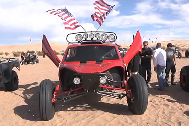 VIDEO: Race Champ BJ Baldwin Meets 1,300 HP Buckshot X2R At Glamis!