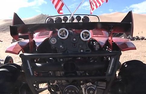 VIDEO: Race Champ BJ Baldwin Meets 1,300 HP Buckshot X2R At Glamis! 