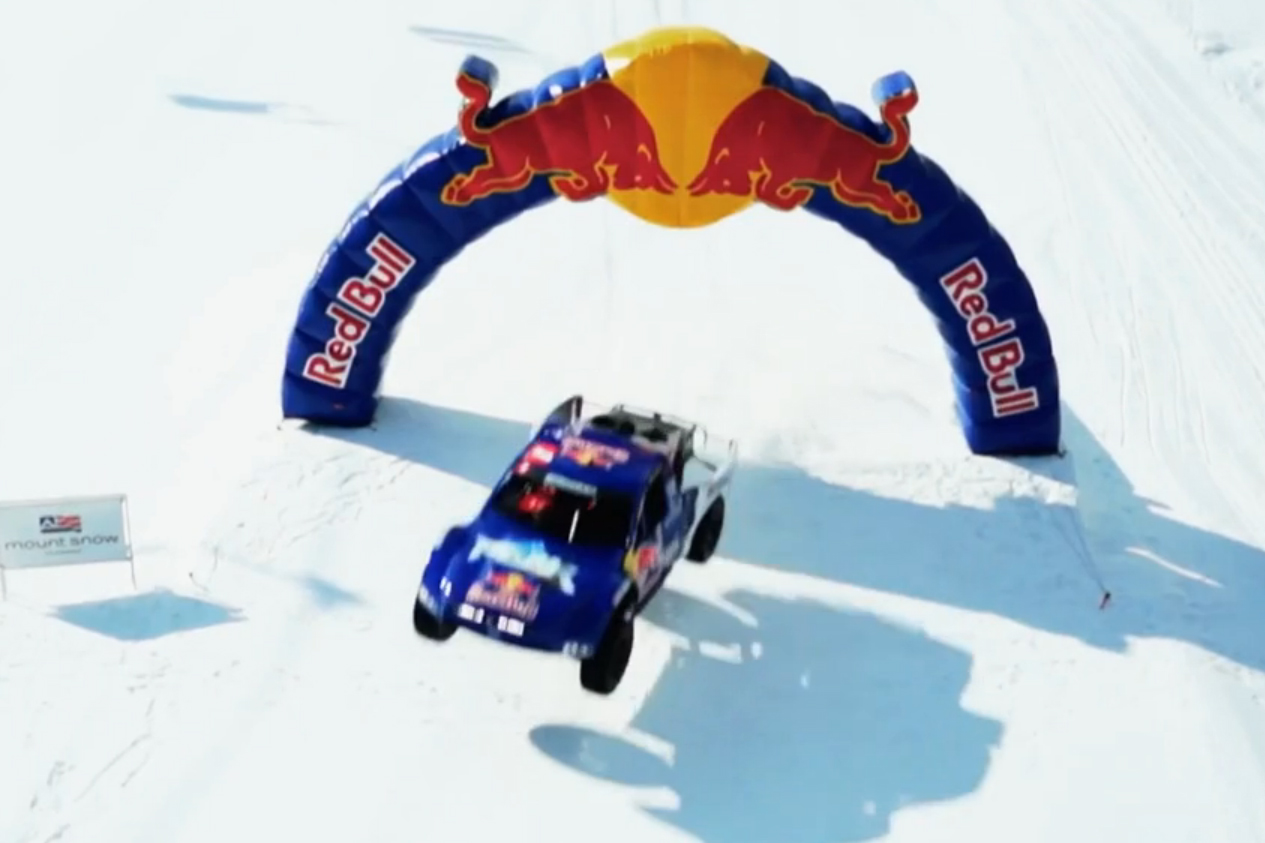 VIDEO: Off-Road Racing In Snow? That's Red Bull Frozen Rush, Baby!