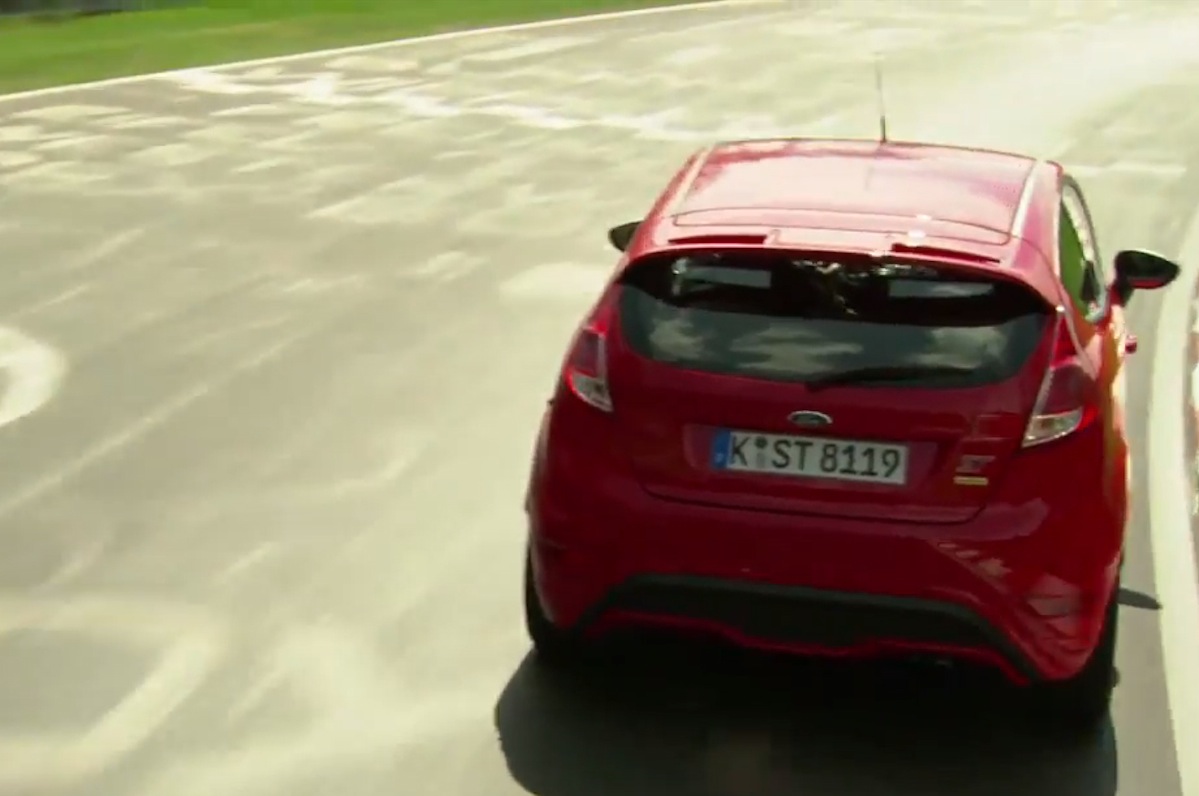 Behind The Blue Oval Lapping Cars At The Nurburgring
