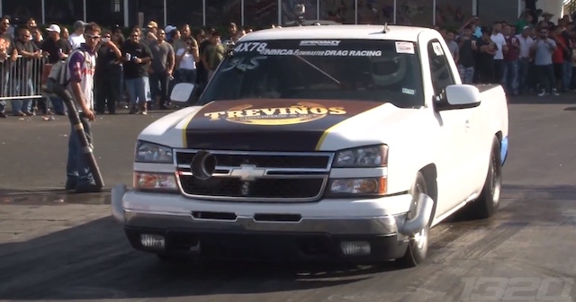 Video: Chevy Silverado Pick-Up Sets New Record At Track Madness